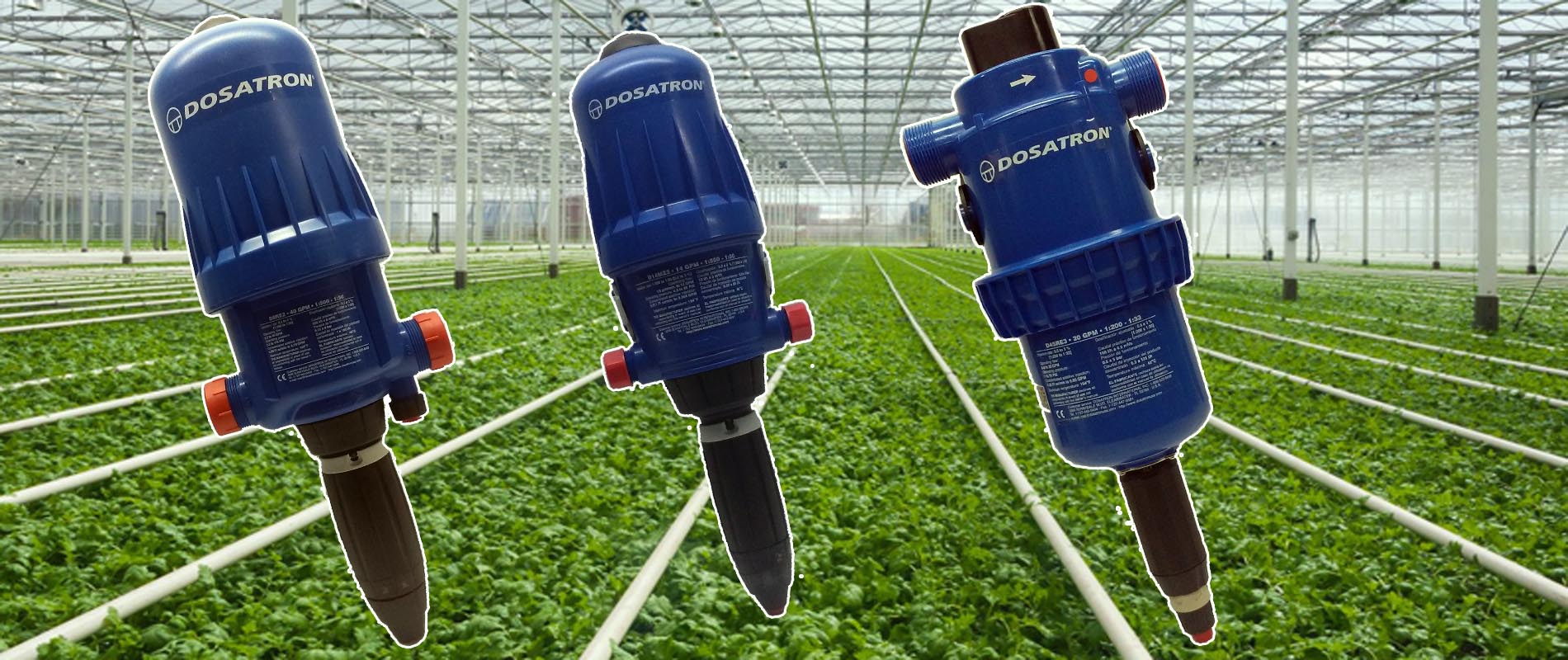 Dosificadores para fertilización agrícola